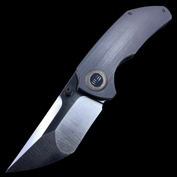 WE Knife Co. Thug Frame Lock Knife Gray Titanium (2.6" Satin)