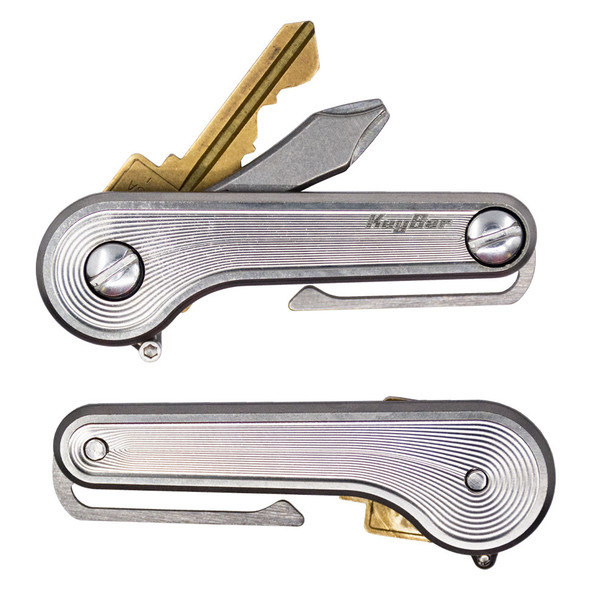 Keybar Jr Morph Spiral Titanium 