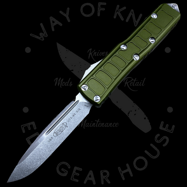 Microtech UTX-85 II Stepside Stonewash OD Green Standard