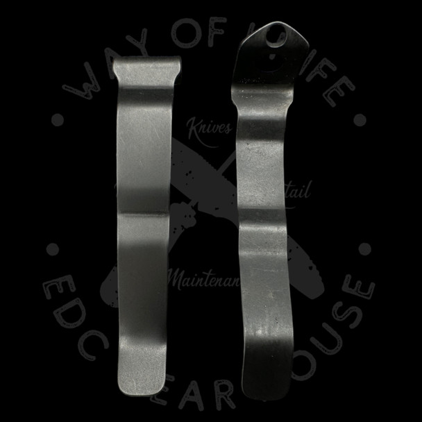 Microtech Ultratech / UTX-85 Black DLC Titanium Clip