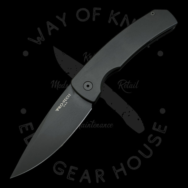 Pro-Tech Magic 2 "Whiskers" Automatic Knife Tactical (3.75" Black) M2603