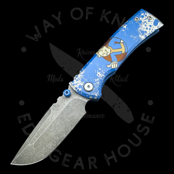 Customized Chaves Street Redencion Fallout Build Drop Point (3.25" M390)