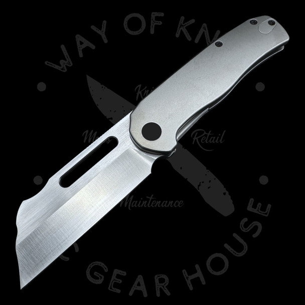 New Breed EDC Clydesdale Titanium Linerlock Wharnecliffe (3.3" Satin)