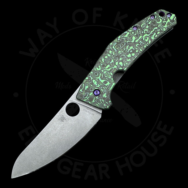 Spyderco Poison Dart CF SpydieChef (Modified)