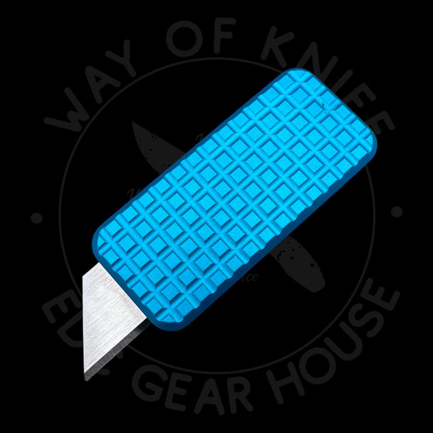 Rivery MFG Zero Grenade Teal Cad Lab Blem Aluminum with lanyard hole