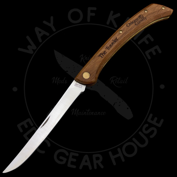 *Pre Owned* Vintage Chicago Cutlery P25 “The Traveler” 6” Blade Folding Fillet Knife USA