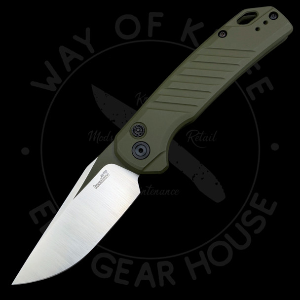 Kershaw Launch 23 Auto Knife OD Green Aluminum (3.3" Two-Tone) 7305OL