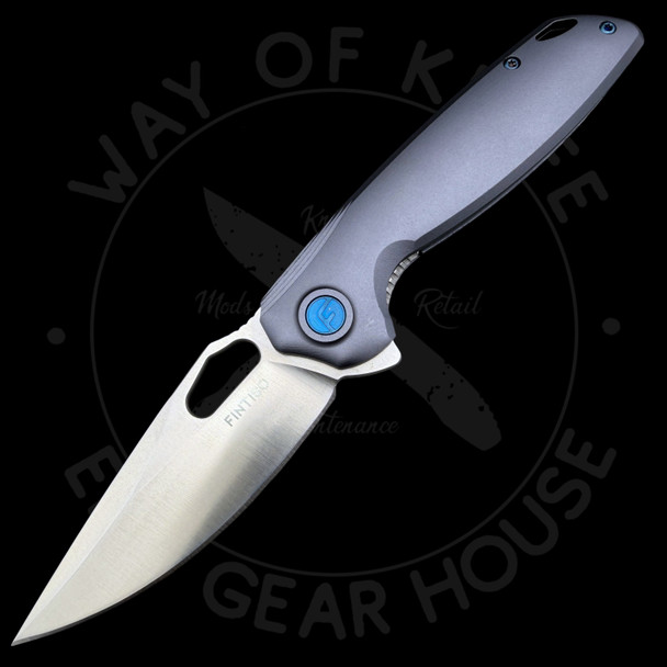 *Pre Owned* Fintiso Atlas Grey Aluminum Handles 3.38" Satin 14C28N
