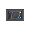 Wall mounted enclosure for 65 x 120 mm GX-panels