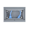 Wall mount enclosure for 65 x 120mm GX panels