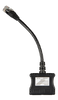 RJ45-splitter 1xRJ45 male/15cm cable/2xRJ45 female