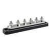 Busbar 250A 2P with 6 screws +cover (right)