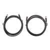 M8 circular connector MaleFemale 3 pole cable (both cables)
