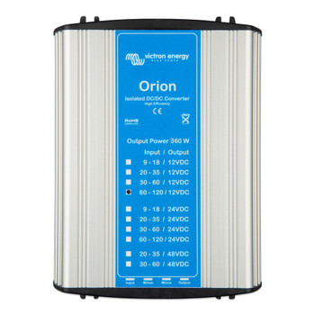 Orion 11012-30A (360W) Isolated DC-DC converter (top)