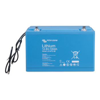 Victron LiFePO4 Battery 12,8V-100Ah Smart (front-top)