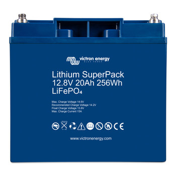 Lithium SuperPack 12.8V 20Ah 256Wh (front)