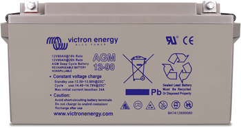 6V/240Ah AGM Deep Cycle Batt.