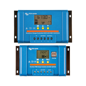 BlueSolar PWM-LCD&USB 12 24V-10A