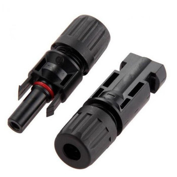 Solar connector pair MC4. 1x Male/1x Female