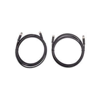 M8 circular connector MaleFemale 3 pole cable (both cables)