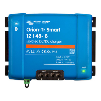 Victron Orion-Tr Smart 12/48-8A (380W) Isolated DC-DC charger (top)