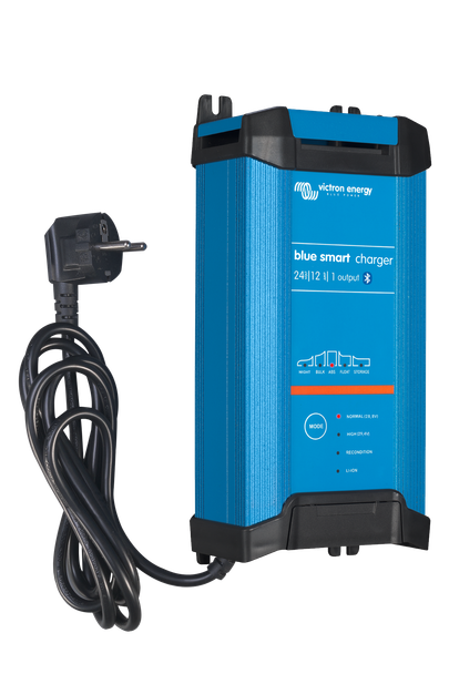 Blue Smart IP22 Charger 24V 12A (1) 230V (left-cable)