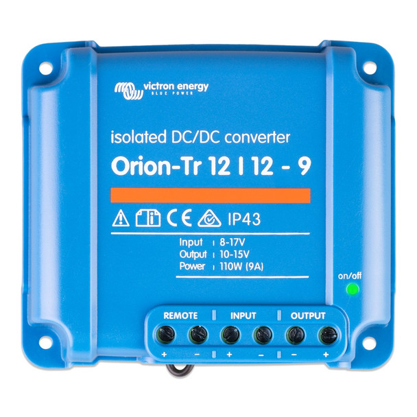 Orion-Tr 12 12-9A (110W) Isolated DC-DC converter (top)