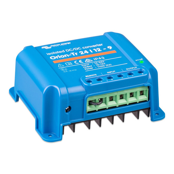Orion-Tr 24 12-9A (110W) Isolated DC-DC converter (right)