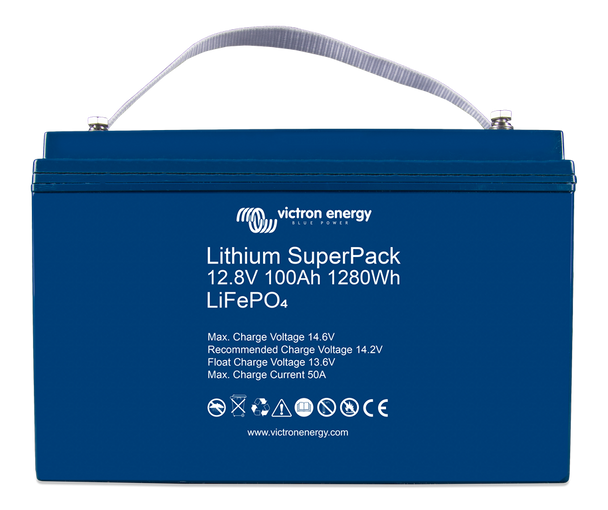 Lithium SuperPack 12.8V/100Ah (M8) High Current