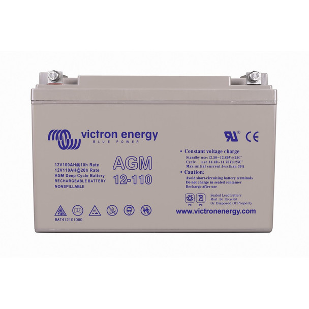 12V 110Ah AGM Deep Cycle Battery()web (front)