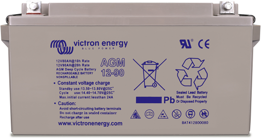 12V 165Ah AGM Deep Cycle Batt (M8)