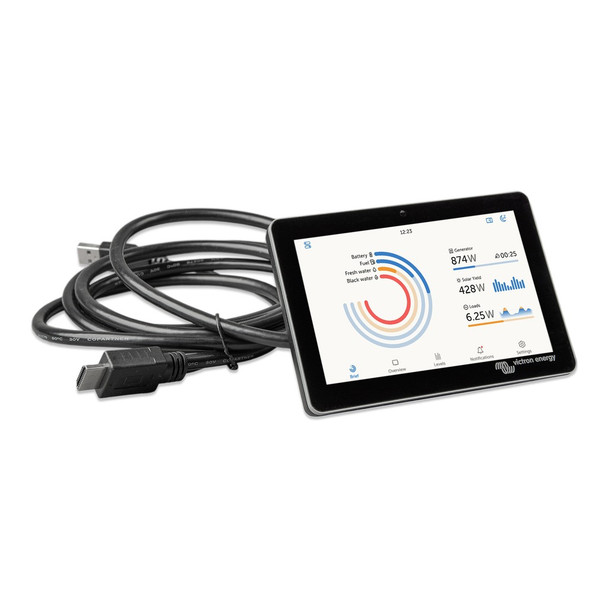 GX Touch 50 (front with cable screen)