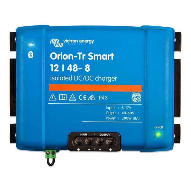 Victron Orion-Tr Smart 12/48-8A (380W) Isolated DC-DC charger (top)