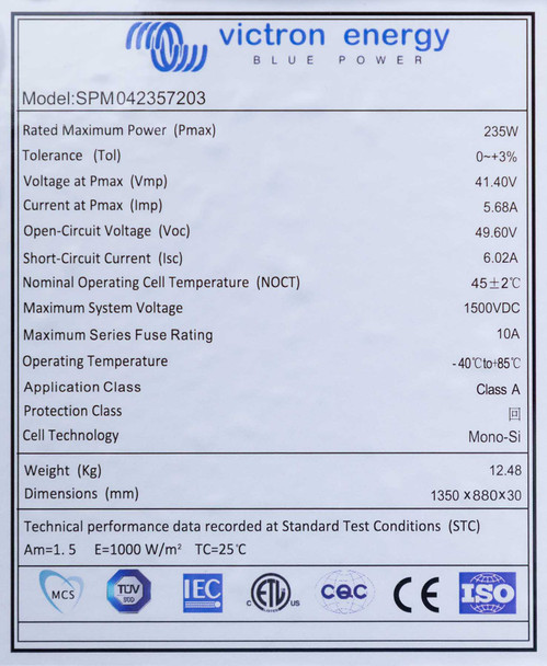 235W-72cells Mono 1350x880x30mm 4c (back2)