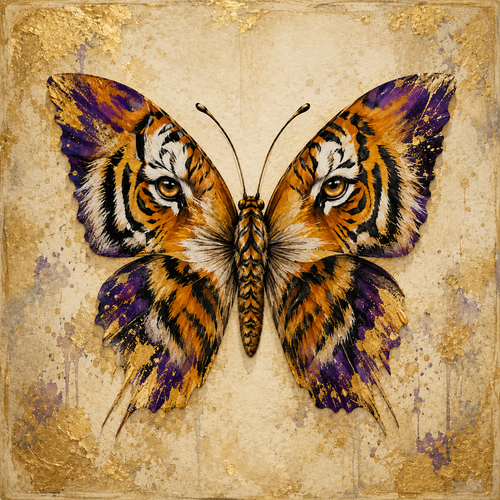 Tiger Butterfly Print (Paper)