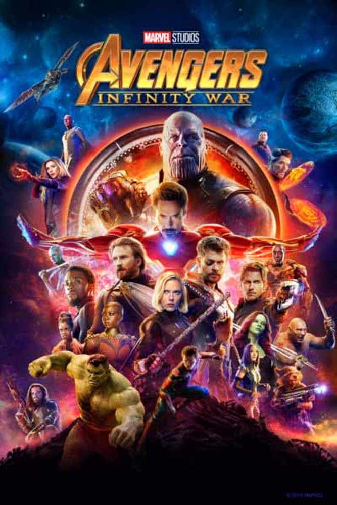 Avengers Infinity War [Movies Anywhere 4K, Vudu 4K or iTunes 4K via Movies Anywhere]