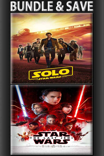 Solo A Star Wars Story + Star Wars The Last Jedi