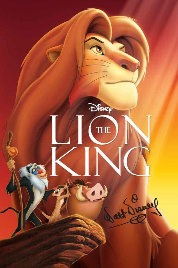 GG★DISNEY'S THE LION KING 海外版(国内本体動作可能) The Lion King [Google Play] Transfers To Movies Anywhere, Vudu and