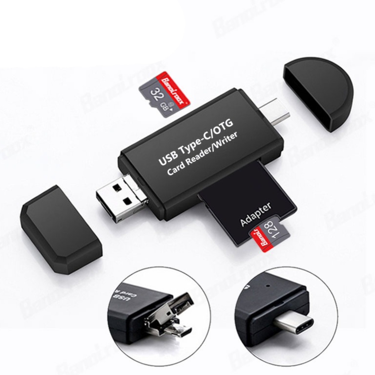 Micro USB OTG Charger USB HUB for Android Smart Phone and Tablet NEW 4 Port  2.0