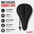 LUPO Bike Bicycle Extra Comfort Soft Gel Saddle Seat Cushion Cover