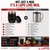 LUPO Camera Lens Stainless Steel Tea Coffee Mug + Screw on Sipping Lid