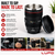 LUPO Camera Lens Stainless Steel Tea Coffee Mug + Screw on Sipping Lid
