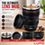 LUPO Camera Lens Stainless Steel Tea Coffee Mug + Screw on Sipping Lid
