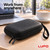 LUPO Black Universal Hard Shell EVA 2.5 Inch External Hard Drive Case