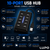 LUPO 10 Ports High Performance USB 2.0 HUB, Plug and Play (Black)