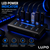 LUPO 10 Ports High Performance USB 2.0 HUB, Plug and Play (Black)
