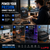 LUPO 7 Ports USB 2.0 HUB, Plug and Play (Black)