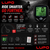 Weatherproof Wireless Bike Computer Speedo Odometer Cycle Bicycle (Average Speed/Maximum Speed)