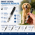 Dog Whistle Puppy Training Ultrasonic Pitch Sound Adjustable Lanyard Key Chain