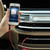 Beats AUX cable used in car audio jack with smartphone display